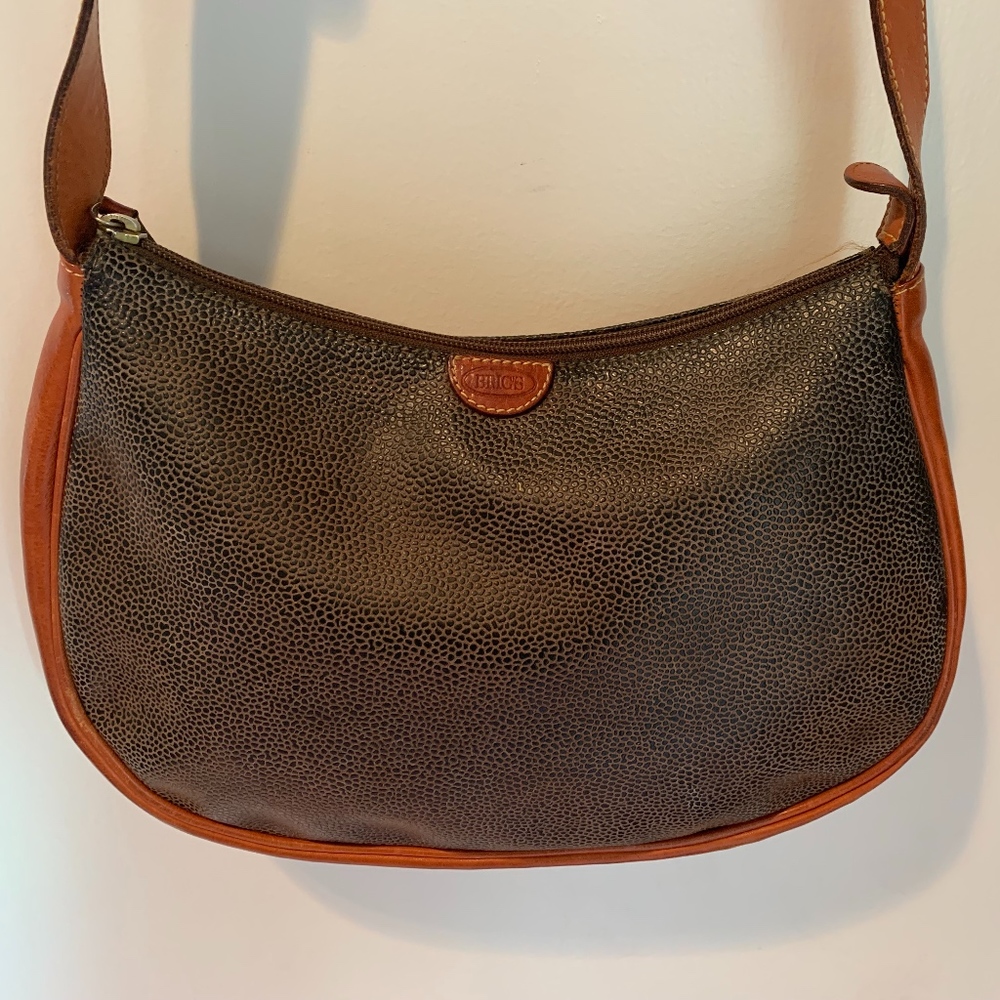 Bric's pebbled shoulder bag